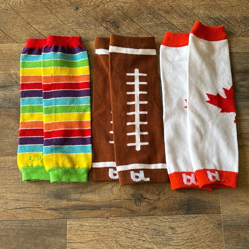 Baby Leg leg warmers bundle of 3